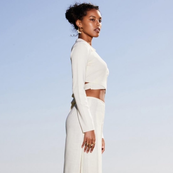 Cult Gaia • Tory Knit Top in Charcoal - Picture 6 of 7